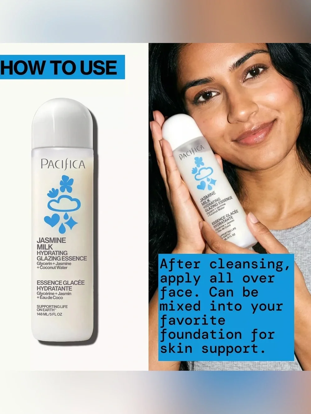 Pacifica Jasmine Milk Hydrating Glazing Essence